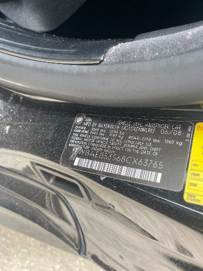 2008 BMW 6-Series Location - Imports - Row 43 - Stock # H51666