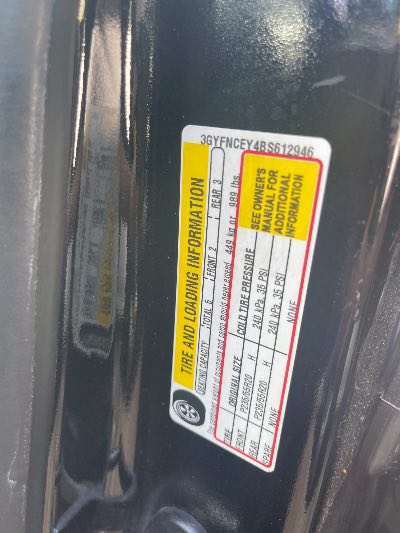 2011 Cadillac SRX Location - GM - Row 25 - Stock # H51745
