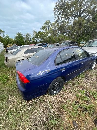 2004 Honda Civic Location - Imports - Row 5 - Stock # H51776