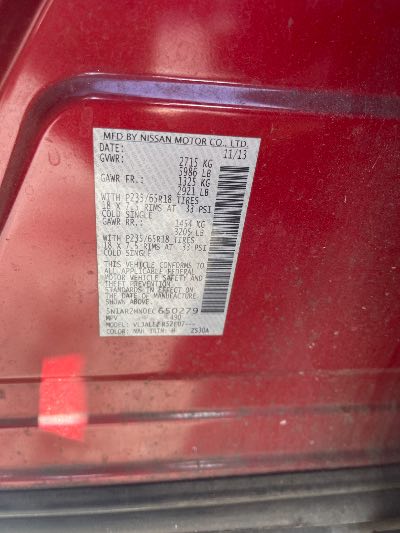2014 Nissan Pathfinder Location - Imports - Row 6 - Stock # H51840