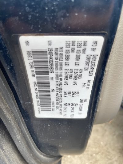 2002 Dodge Grand Caravan Location - Chrysler - Row 44 - Stock # H51890