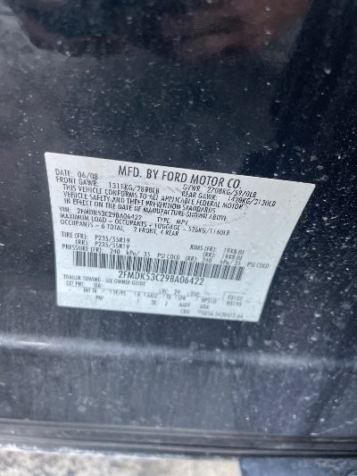 2009 Ford Flex Location - Ford - Row 33 - Stock # H51895