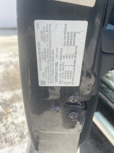 2001 GMC Jimmy Location - GM - Row 28 - Stock # H51989