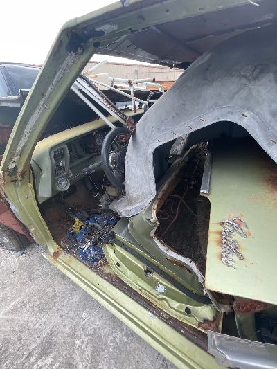 1972 Oldsmobile Cutlass Supreme Location - GM - Row 29 - Stock # H51861