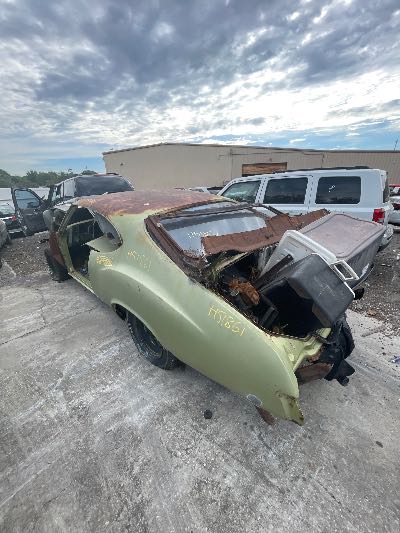 1972 Oldsmobile Cutlass Supreme Location - GM - Row 29 - Stock # H51861