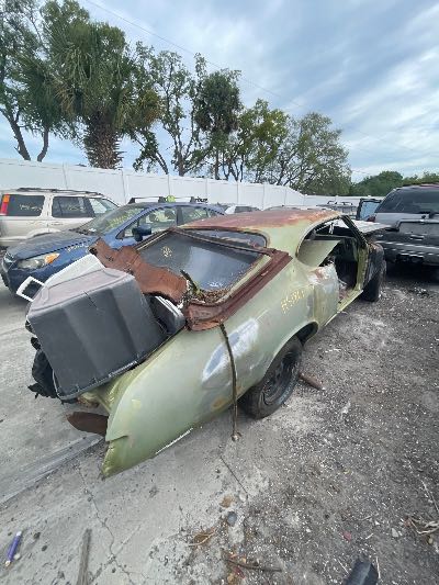 1972 Oldsmobile Cutlass Supreme Location - GM - Row 29 - Stock # H51861