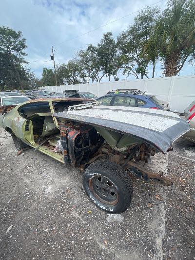 1972 Oldsmobile Cutlass Supreme Location - GM - Row 29 - Stock # H51861