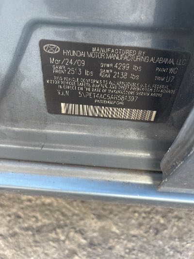 2010 Hyundai Sonata Location - Imports - Row 12 - Stock # H52055