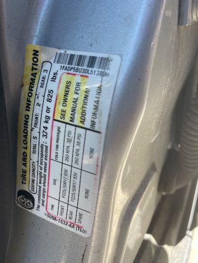 2013 Ford C-Max Hybrid Location - Ford - Row 35 - Stock # H52083