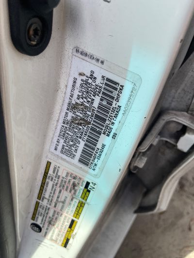2004 Toyota Matrix Location - Imports - Row 18 - Stock # H52103