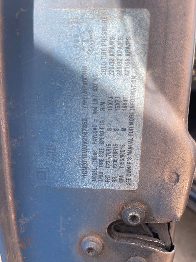 1998 GMC Jimmy Location - GM - Row 30 - Stock # H52144
