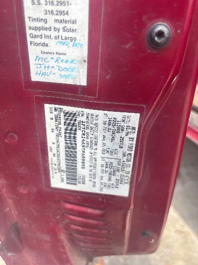 1996 Ford Ranger Location - Ford - Row 37 - Stock # H52200