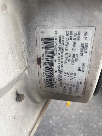 1996 Jeep Cherokee Location - Chrysler - Row 38 - Stock # H52252
