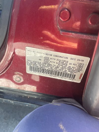 1999 Toyota RAV4 Location - Imports - Row 30 - Stock # H52354