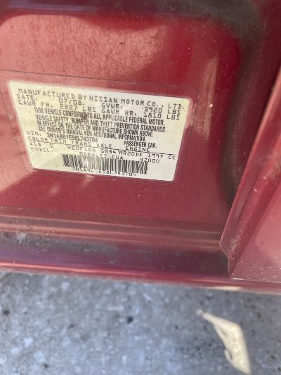 2008 Nissan Sentra Location - Imports - Row 42 - Stock # H52399