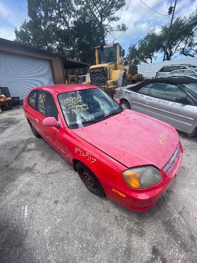2005 Hyundai Accent Location - Imports - Row 3 - Stock # H52517