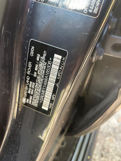 2004 Land Rover Range Rover Location - Imports - Row 4 - Stock # H52497