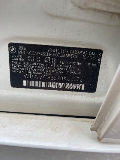2008 BMW 3 Series Location - Imports - Row 12 - Stock # H52445