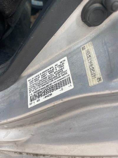 2004 Honda Civic Location - Imports - Row 7 - Stock # H52570