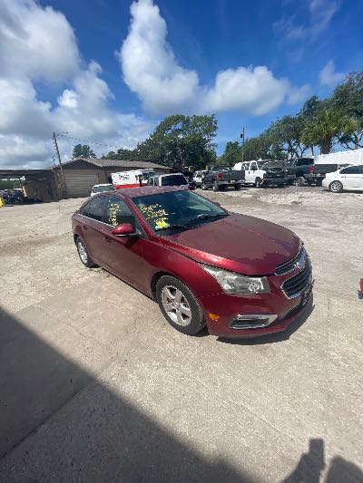 2016 Chevrolet Cruze Limited Location - GM - Row 34 - Stock # H52536