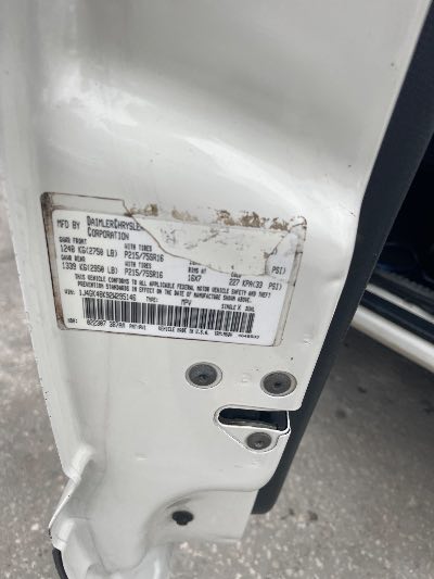 2002 Jeep Liberty Location - Chrysler - Row 42 - Stock # H52525