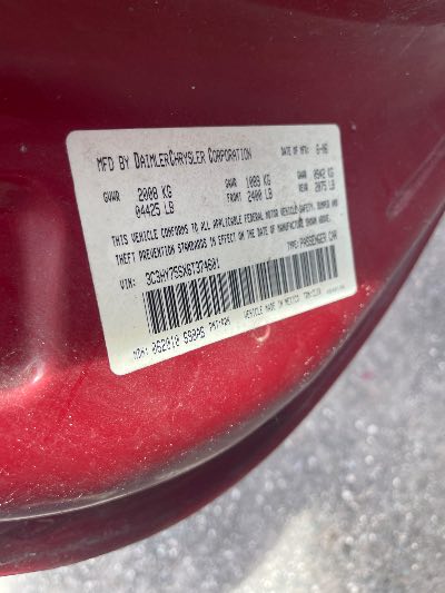 2006 Chrysler PT Cruiser Location - Chrysler - Row 42 - Stock # H52612