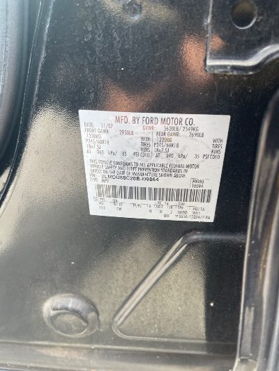 2008 Lincoln MKX Location - Ford - Row 29 - Stock # H52654