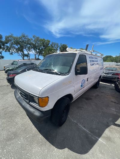 2003 Ford Econoline Cargo Van Location - Large Trucks & Vans - Row 49 - Stock # H52794