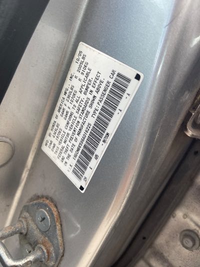 2006 Honda Accord Sdn Location - Imports - Row 16 - Stock # H52801