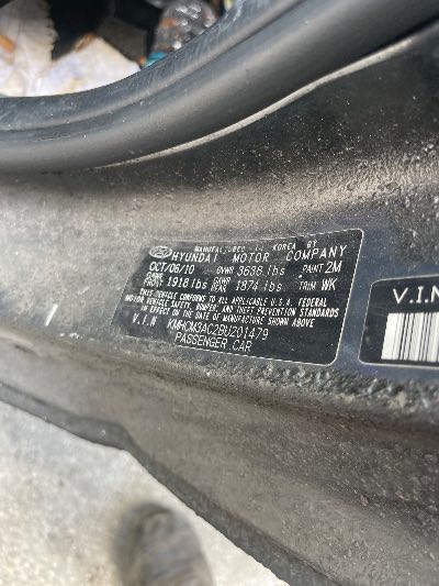 2011 Hyundai Accent Location - Imports - Row 14 - Stock # H52811