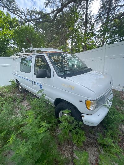 2001 Ford Econoline Cargo Van Location - Large Trucks & Vans - Row 17 - Stock # H52796