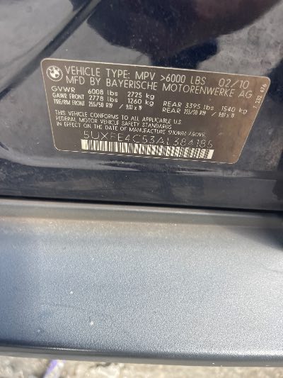 2010 BMW X5 Location - Imports - Row 16 - Stock # H52825