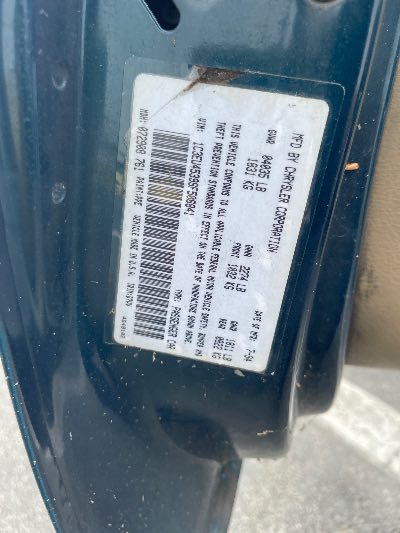1995 Chrysler Lebaron Location - Imports - Row 999 - Stock # H52837