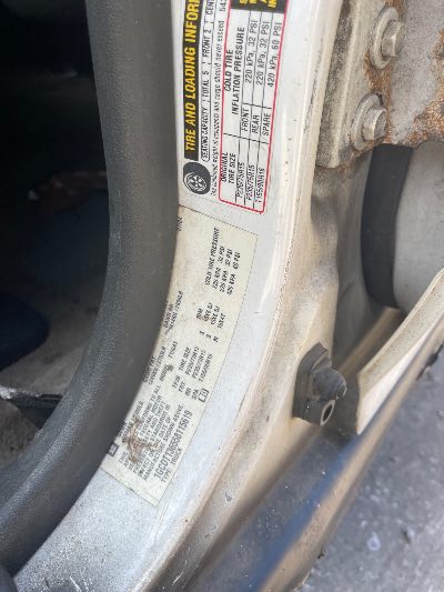 2005 Chevrolet Colorado Location - GM - Row 25 - Stock # H52853