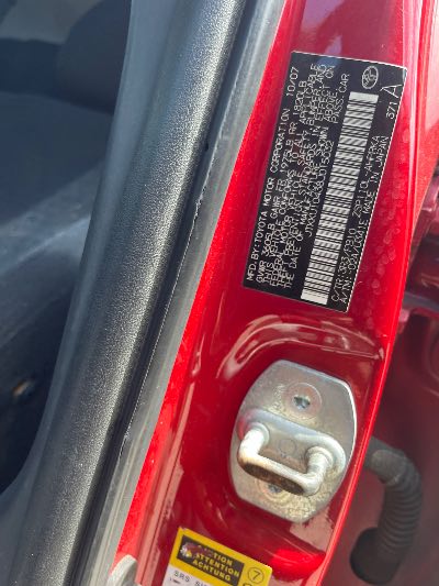 2008 Scion xD Location - Imports - Row 20 - Stock # H52854