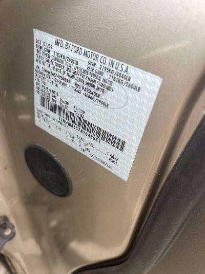 2004 Lincoln LS Location - Ford - Row 36 - Stock # H53154