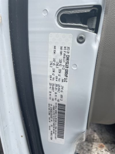 2014 Dodge Grand Caravan Location - Chrysler - Row 38 - Stock # H53156