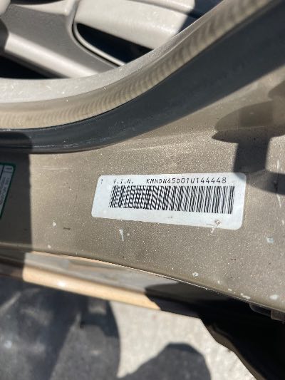 2001 Hyundai Elantra Location - Imports - Row 42 - Stock # H53165