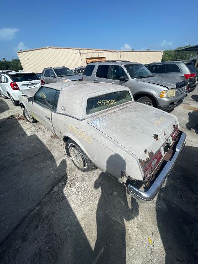1984 Buick Riviera Location - GM - Row 30 - Stock # H53050