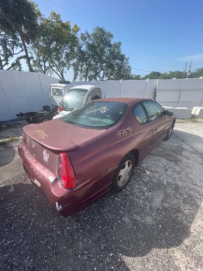 2001 Chevrolet Monte Carlo Location - GM - Row 31 - Stock # H53173