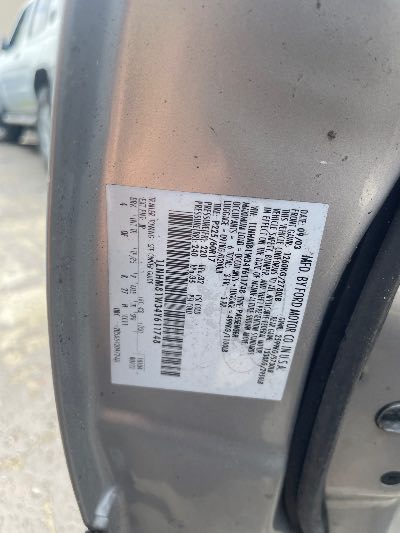 2004 Lincoln Town Car Location - Ford - Row 26 - Stock # H53250