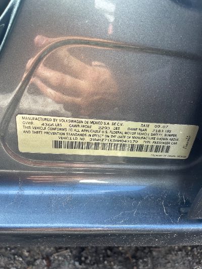 2008 Volkswagen Jetta Sedan Location - Imports - Row 8 - Stock # H53355