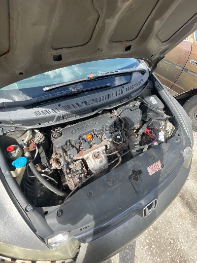 2008 Honda Civic Cpe Location - Imports - Row 4 - Stock # H53342
