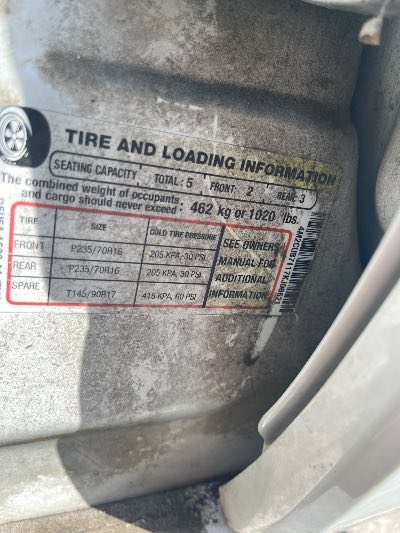 2007 Mercury Mariner Location - Ford - Row 25 - Stock # H53396