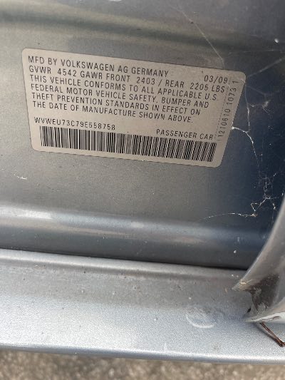 2009 Volkswagen CC Location - Imports - Row 6 - Stock # H53425
