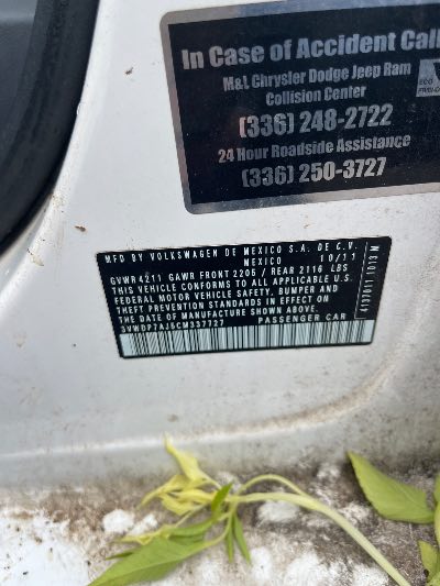 2012 Volkswagen Jetta Sedan Location - Imports - Row 10 - Stock # H53483