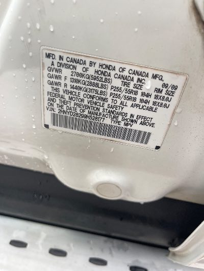 2009 Acura MDX Location - Imports - Row 13 - Stock # H53539
