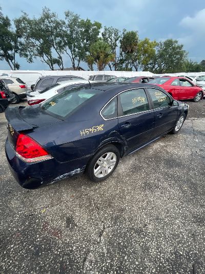 2011 Chevrolet Impala Location - GM - Row 34 - Stock # H53538
