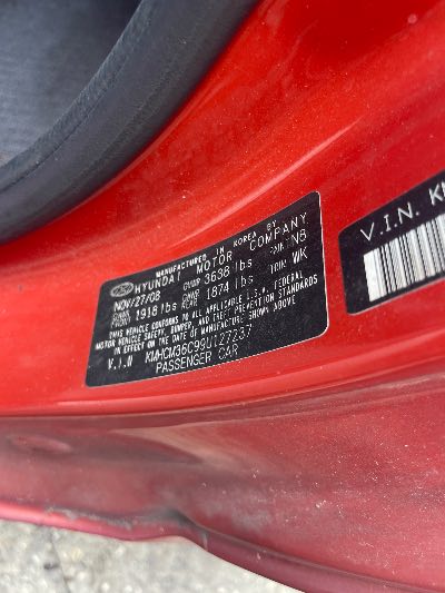 2009 Hyundai Accent Location - Imports - Row 9 - Stock # H53522