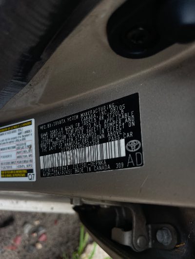 2006 Toyota Corolla Location - Imports - Row 1 - Stock # H53462